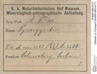 Etiketten zu Pyrargyrit (NHMW-MIN-Al111)
